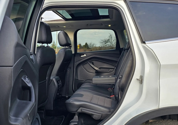 Ford Kuga cena 48800 przebieg: 164000, rok produkcji 2013 z Brzeziny małe 742